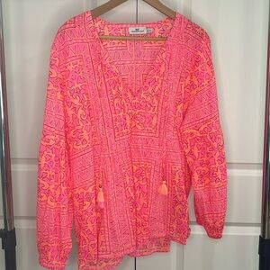 Vineyard Vines Tunic with Damaged Tassel (XLarge)